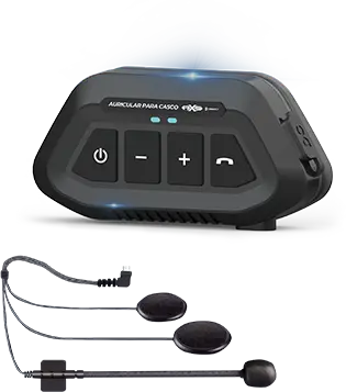 AUDÍFONOS CON BLUETOOTH PARA CASCO
