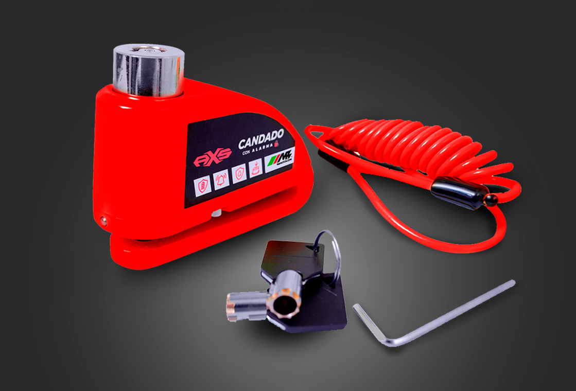 Candado AXS ROJO