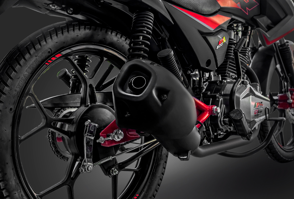 Gamma detalle escape roja